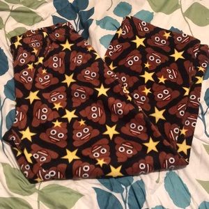 Poop Emoji Comfy Pajama Pants